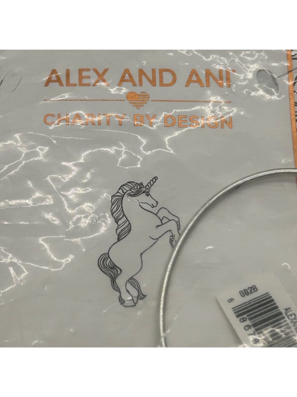 Alex And Ani Unicorn Bracelet Silver Tone Expandable Charm Bangle Mythical Magic - Picture 6 of 11